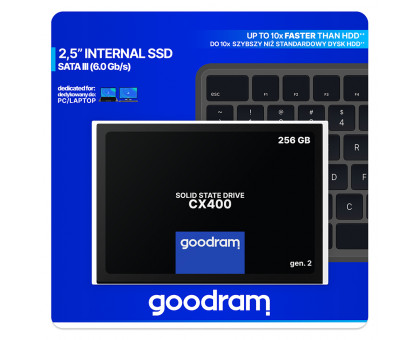 GOODRAM 256GB CX400 SATAIII (SSDPR-CX400-256-G2)