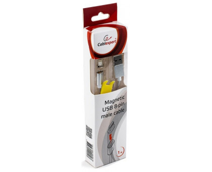 Apple Lightning USB Cablexpert (CC-USB2-AMLMM-1M) магнітний