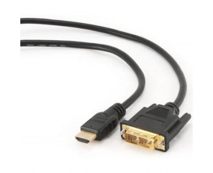 Кабель HDMI->DVI 1.8 m Gembird (CC-HDMI-DVI-6) Black