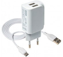 XO L36 White + кабель USB Type-C