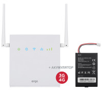 ERGO R0516 4G Wi-Fi 300mbps Router (w/battery)
