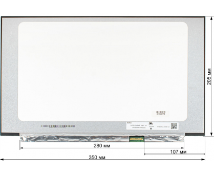 Матриця 15.6" N156HCA-EAB (1920*1080, 30pin(eDP, IPS), LED, SLIM