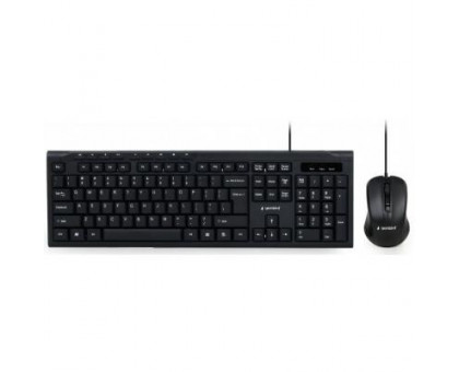 Gembird KBS-UM-03-UA USB Black мембранна, Multimedia