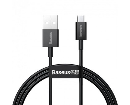 Micro USB 2.0 m Superior Fast Charging (CAMYS-A01) чорний