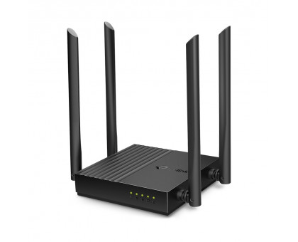 TP-LINK Archer A64 Dual band (867+300 Mbit/s, WAN: 1x1 Гбіт/с, LAN: 4x1 Гбіт/с, Антена: 4x20 dBM зовнішня, Wi-Fi 5 (802.11ac))