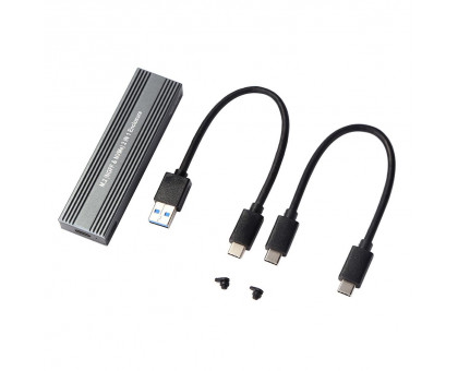 M2 SSD Case NVME Enclosure M.2 to USB 3.1 SSD Adapter w/OTG for NVME PCIE NGFF SATA M/B Key 2230/2242/2260/2280 Dual Protocol