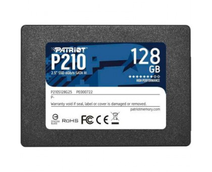 Patriot 128GB P210 2.5" SATAIII TLC (P210S128G25) SSD