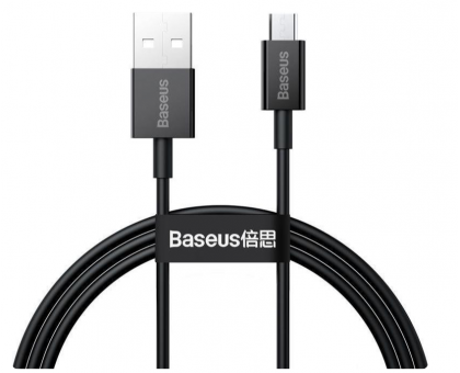 Micro USB 1.0 m Superior Fast Charging (CAMYS-01) чорний