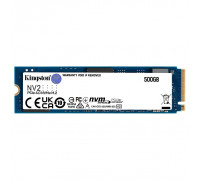 Kingston 500Gb NV2 PCI-E 4.0 x4 (SNV2S/500G) (M.2 2100 Mbps/3500 Mbps)