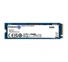 Kingston 500Gb NV2 PCI-E 4.0 x4 (SNV2S/500G) (M.2 2100 Mbps/3500 Mbps)