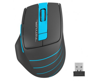 Мишка бездротова A4Tech FG30S Blue/Black USB