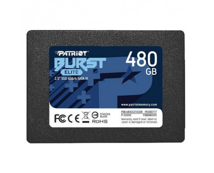 Patriot 480 GB SSD Burst Elite SATA III (PBE480GS25SSDR)