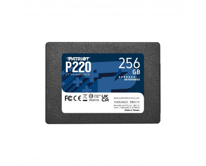 Patriot 256GB P220 2.5" SATAIII TLC (P220S256G25) SSD