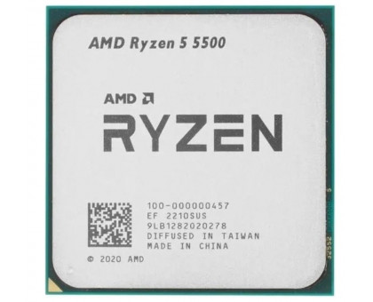 AMD Ryzen 5 5500 (3.6GHz 16MB 65W AM4) Tray (100-000000457)