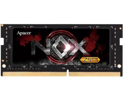 Apacer 8GB 3200MHz DDR4 NOX Black soddim A4S08G32CLYBDAA-1
