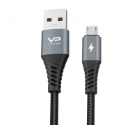 Micro USB B -> USB 1.0м Veron NM09 (770989) чорний