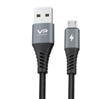 Micro USB B -> USB 1.0м Veron NM09 (770989) чорний