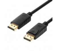DisplayPort - DisplayPort 1m Prologix  V 1.2 (M/M), Black PR-DP-DP-P-03-30-1m