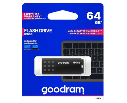 GOODRAM 64GB USB 3.0 UME3 Black