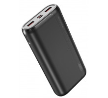 Павербанк XO PR127 - 20000 mAh PD20W + QC22.5W (Чорний)