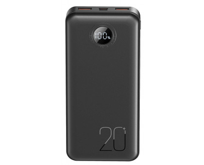 Павербанк XO PR239 - 20000 mAh PD20W + QC22.5W (Чорний)