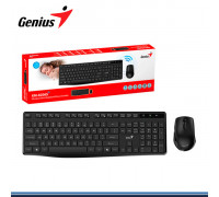 GENIUS KM-8206S, Чорний, 2.4GHZ, UKR клавіатура+миша