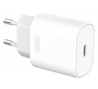 Мережева зарядка XO L91 - 25W PD Single port USB-C (Білий)