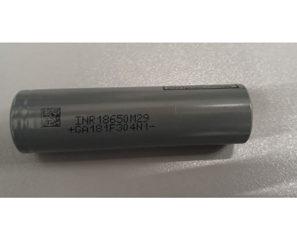 Акумулятор 18650 LG INR18650M29 Grey 18650 2850 mAh без пакування 1 Li-Ion 6A