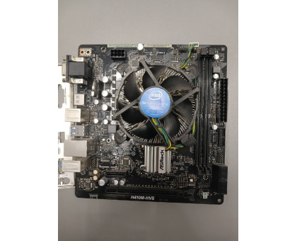 Asrock H410M-HVS 1200s + i3 10100 4ядра/8потоків box