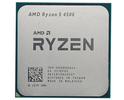 AMD Ryzen 5 4500 tray (AM4,3.6 GHz turbo-4.1 GHz,ядер/потоків: 6/12,65 W)