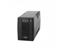 LogicPower LPM-700VA-P Black (700 VA, 490 Wt, апроксимована синусоїда, класичний лінійно-інтерактивний