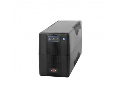 LogicPower LPM-700VA-P Black (700 VA, 490 Wt, апроксимована синусоїда, класичний лінійно-інтерактивний