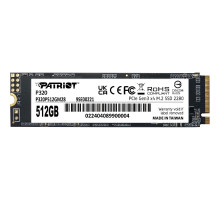 Patriot 512 GB M.2 2280 P320 PCIe3.0 x4 (P320P512GM28) 2200 Mbps/3000 Mbps) SSD