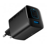 Мережева зарядка ANKER PowerPort 336 - 67W 2xPD & 1xPIQ PPS (Чорна)