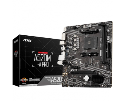 MSI A520M-A Pro Socket AM4