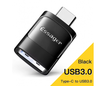 Essager USB 3.0 OTG Adapter Type C Male To USB A Female Converter