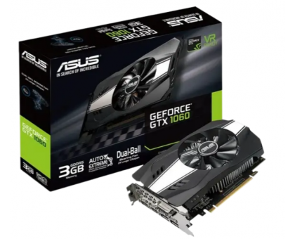 Asus GTX1060 3Gb PH-GTX1060-3G GDDR5 2HDMI/2DP/DVI