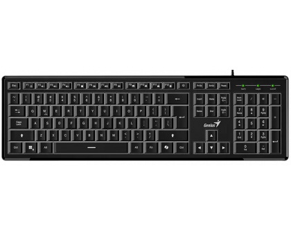 GENIUS SlimStar 820 з підсвіткою, Чорний