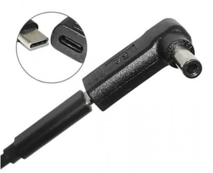 Перехідник PD (Power Delivery) тригер 19.5v Type-C (female) (5a, 100w) на 4.5x3.0mm (+pin) for Dell з USB Type-C (Female)