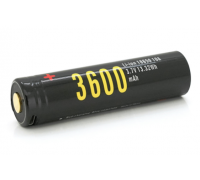 Акумулятор 18650 Li-Ion Soshine 18650USB-3.7-3600, USB-C, 3600mAh, 4.5A, 4.2/3.6/2.75V, Black