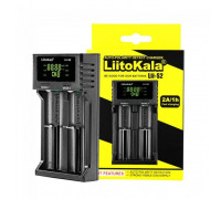 ЗП універсальний Liitokala Lii-S2, 2 канала,LCD дисплей, підтримка Li-ion, Ni-MH и Ni-Cd AA (R6), ААA (R03), AAAA, microUSB