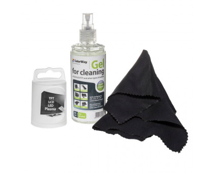 Чистячий набір ColorWay CW-5151 (Розмір фасовки: 150 ml + 2 шт, 17x17 см, Мікрофібра)