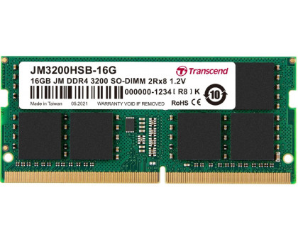 TRANSCEND 16Gb DDR4 3200Mhz JM3200HSB-16G soddim
