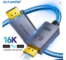 DisplayPort - DisplayPort 1m 6K 2.1 DP Cable 80Gbps 8K120Hz HBR3 4K240 HDR,HDCP,DSC 1.2a FreeSync G-Sync for Gaming Monitor