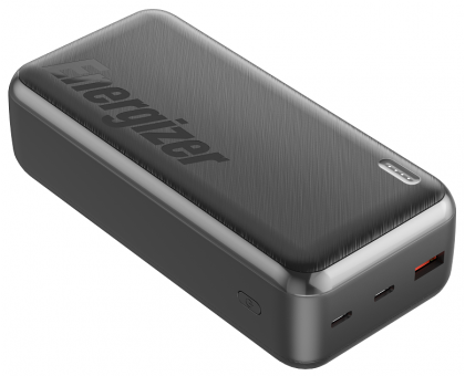 Павербанк ENERGIZER UE30055PQ - 30000 mAh PD20W + QC22.5W (Чорний)