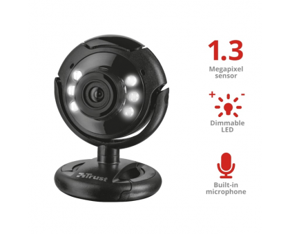 Веб-камера Trust SpotLight Webcam Pro