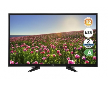Телевізор Ergo LE28CT2000AK 28" HD(1366x768) USB/HDMI DVB-T2 VESA 200*200 б/у
