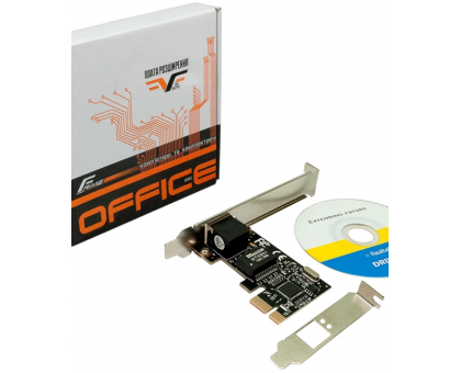 Мережева карта Frime PCI-E x1 Gigabit Ethernet RTL8111C (NCF-GbLanRTL02.LP)