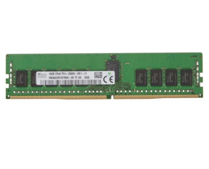Hynix 16Gb 2Rx8 PC4-2666V-RE1-11 HMA82GR7AFR8N-VK T3 AC 1810C серверна