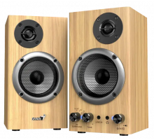 Акустика GENIUS SP-HF520BT, Світле дерево